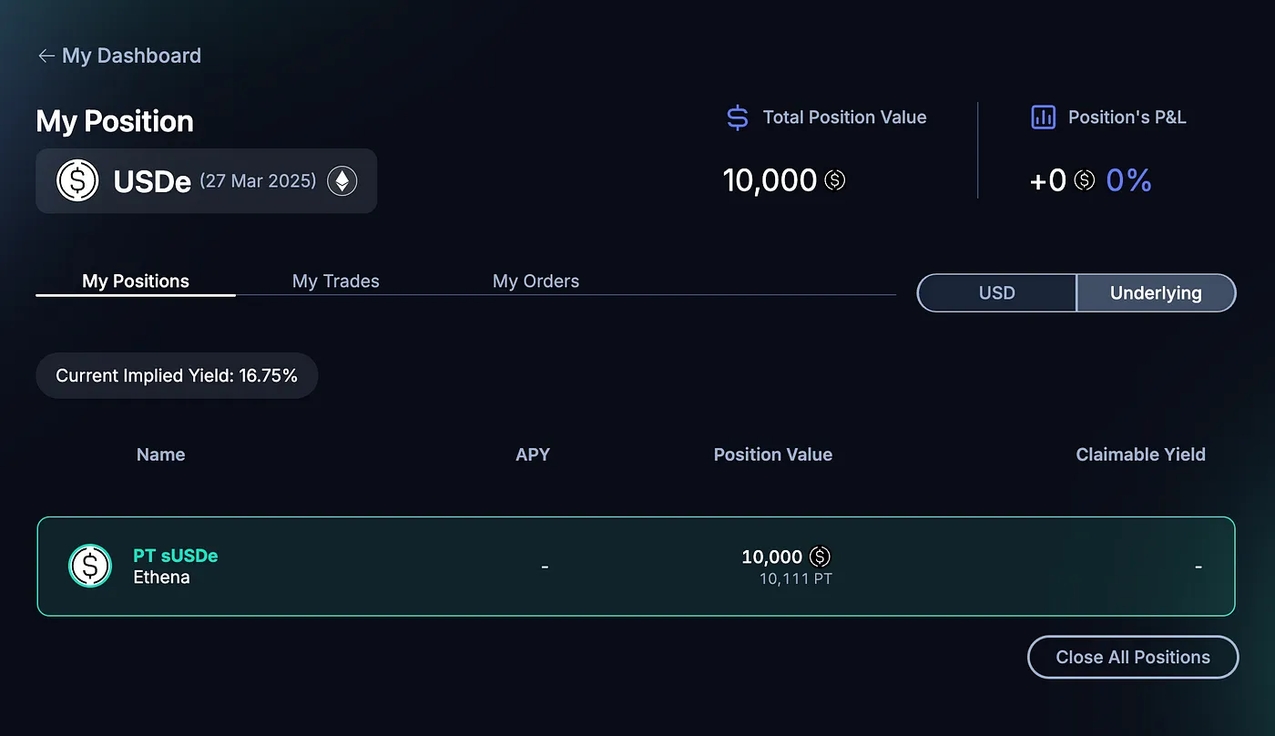 不交易，手把手教你用 pendle 实现被动收入
