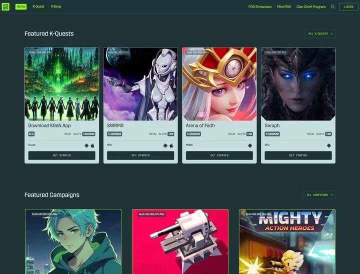 让游戏玩家证明:KGeN如何重新定义用户获取