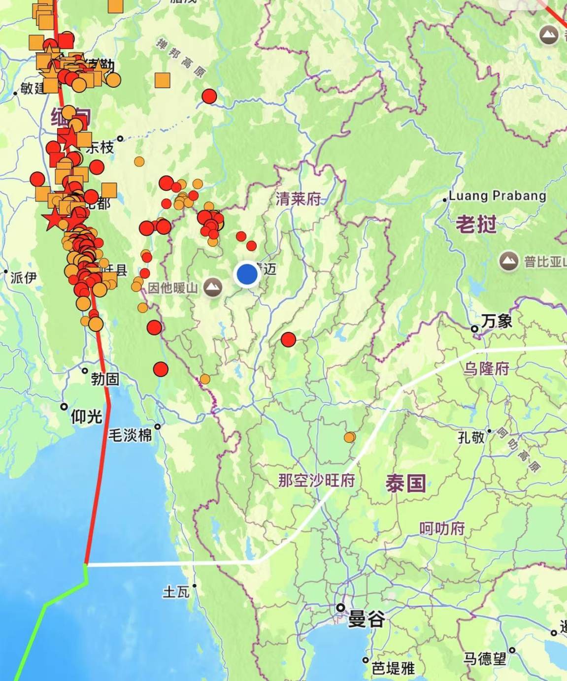 亲历 7.7 级地震，清迈数字游民见闻录
