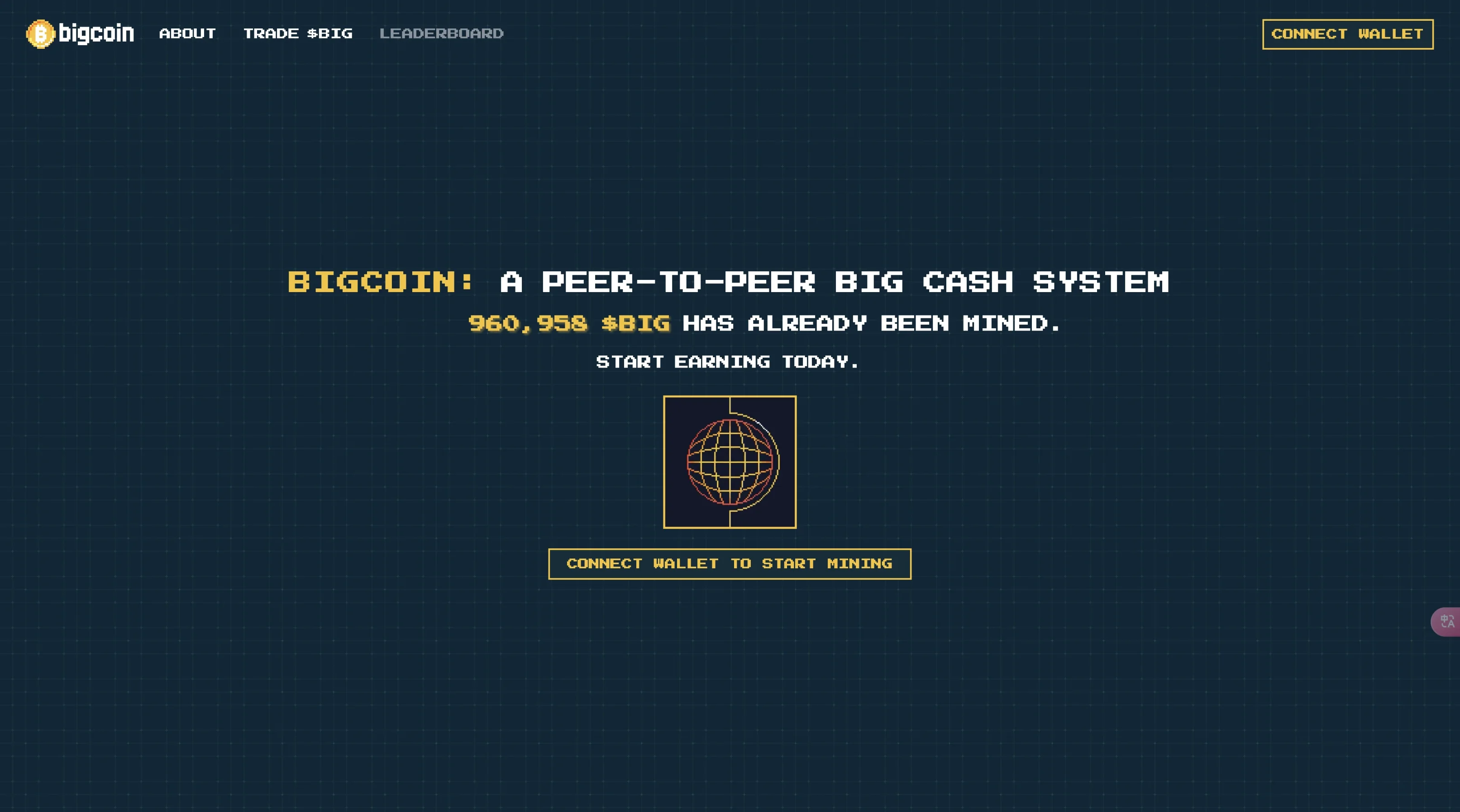 交互指南:详解两天破千万美元市值的挖矿链游 BIGCOIN