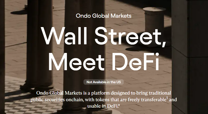 Ondo:RWA 龙头的产品线、竞争对手和代币估值分析