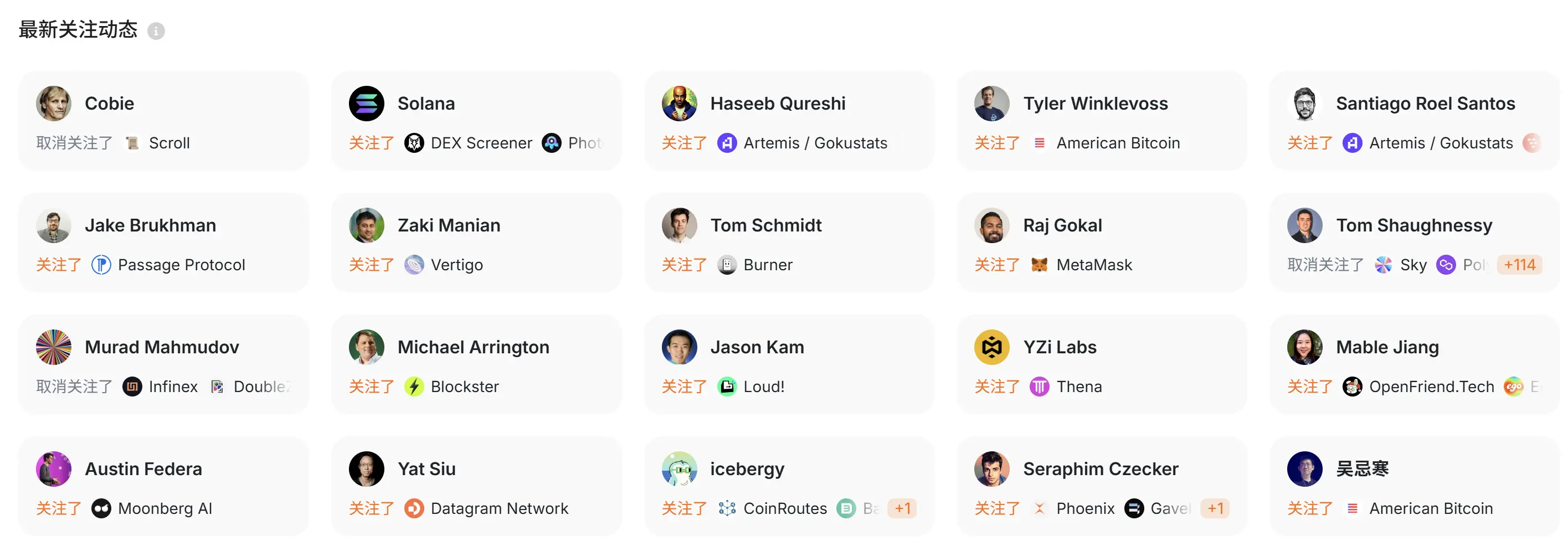 通过推特关注时间线,我们可以发掘哪些有价值的信息?