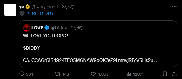 侃爷推文点燃 DYDDY 狂热:1.6 亿市值一夜蒸发,散户血亏 70 万