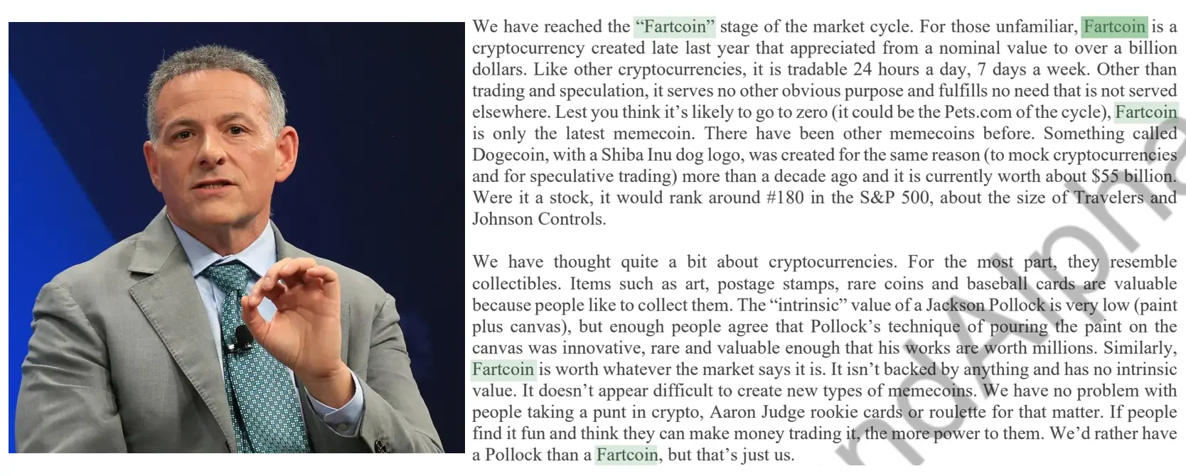 Fartcoin 的屁声响彻华尔街