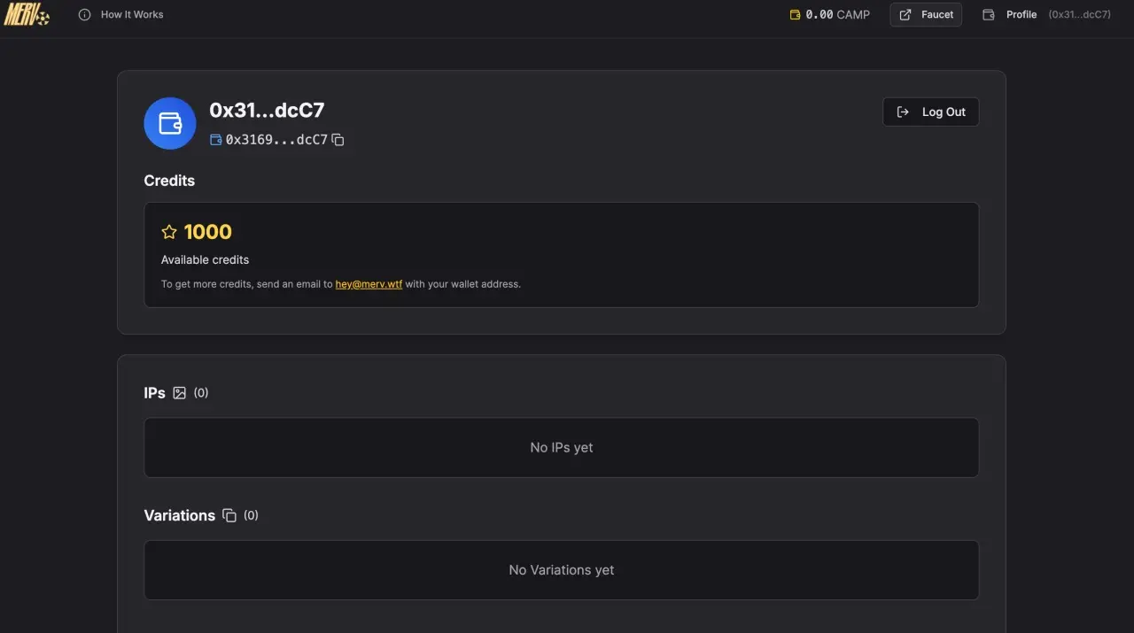 交互教程｜自治 IP Layer1 「Camp Network 」如何玩转链上 AI 创作？
