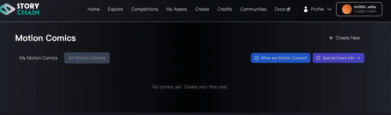 交互教程｜自治 IP Layer1 「Camp Network 」如何玩转链上 AI 创作？