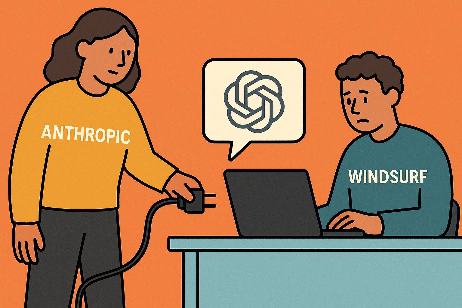 Anthropic「切断」Windsurf，AI Coding 成 AI 巨头「代理人之战」