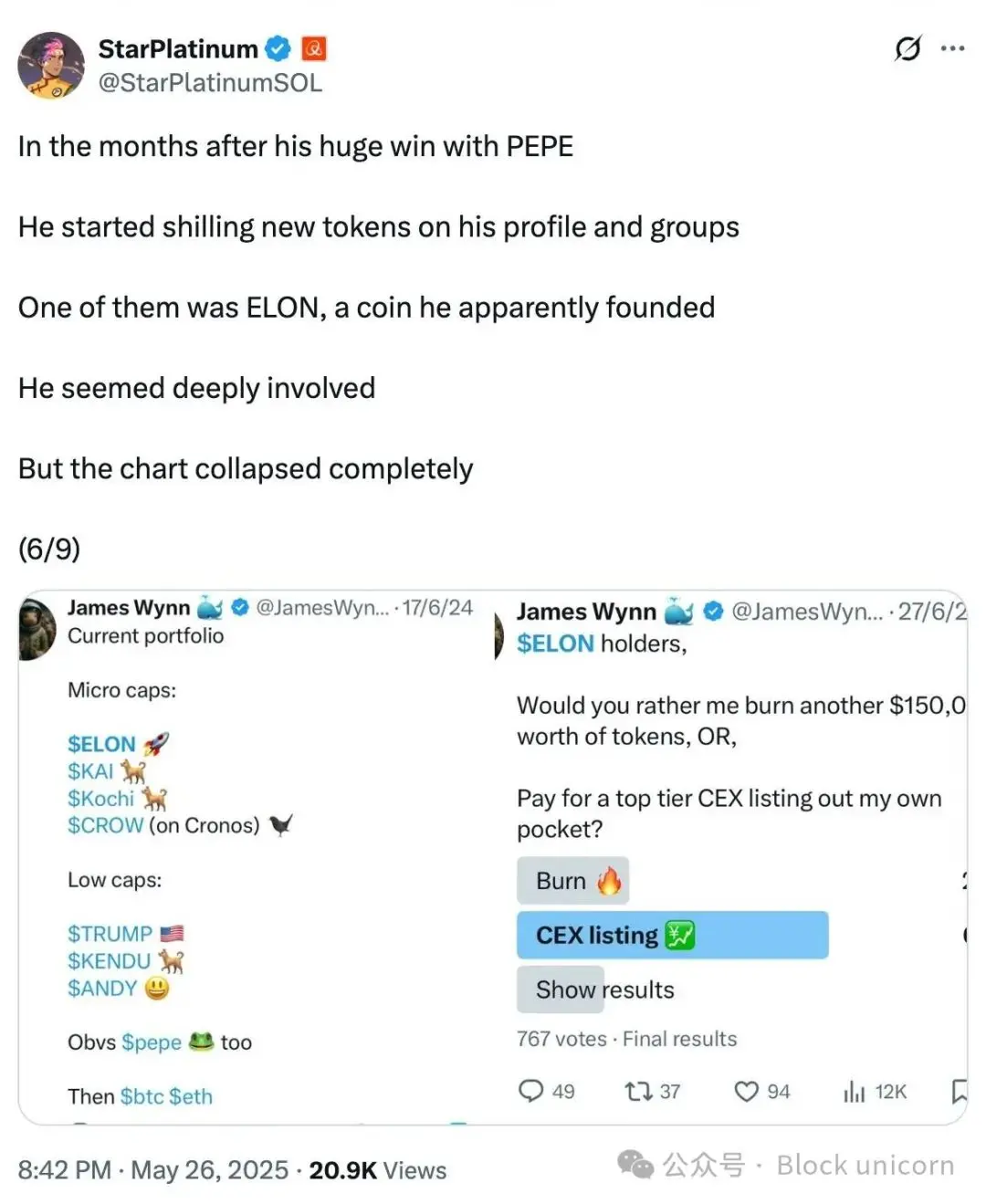 James Wynn:Degen 之王的兴衰