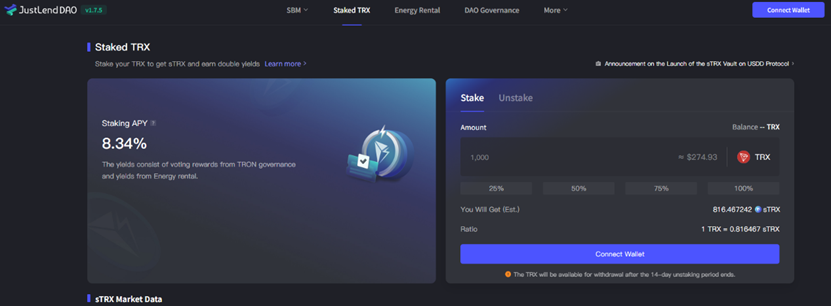 稳定币 USDD 在 JustLend DAO 的“活期金矿”实测 ：无风险起步 6% 年化，TRX 玩家可躺赚 20%+