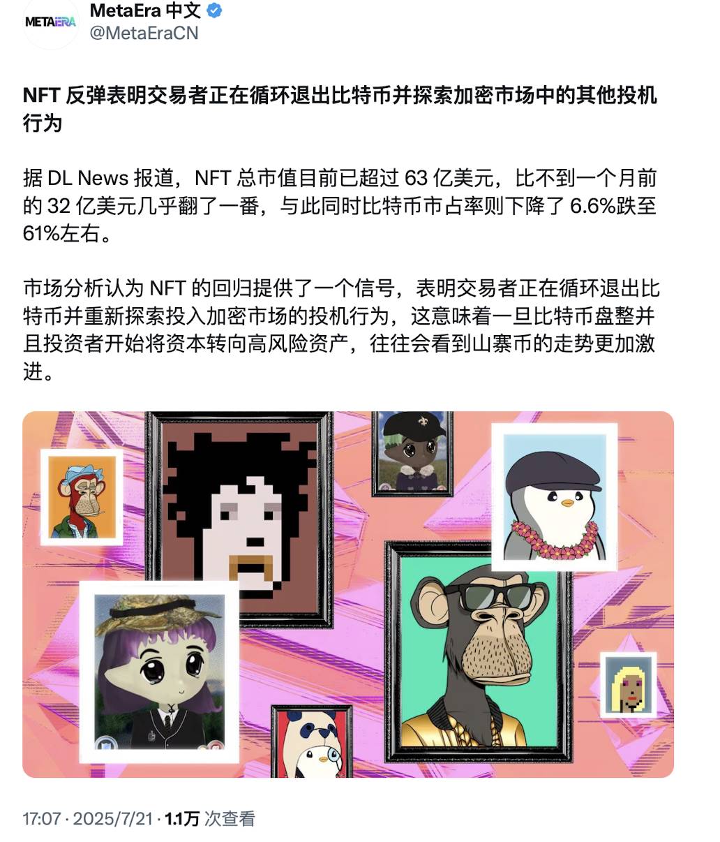 CryptoPunks 掀起 NFT 盛夏,短暂狂欢还是趋势逆转?