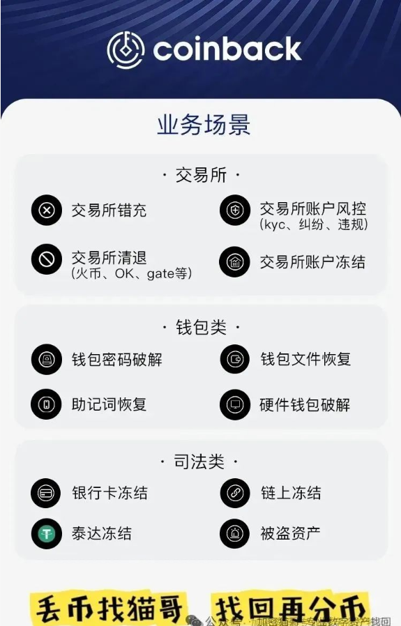 专业数字资产找回