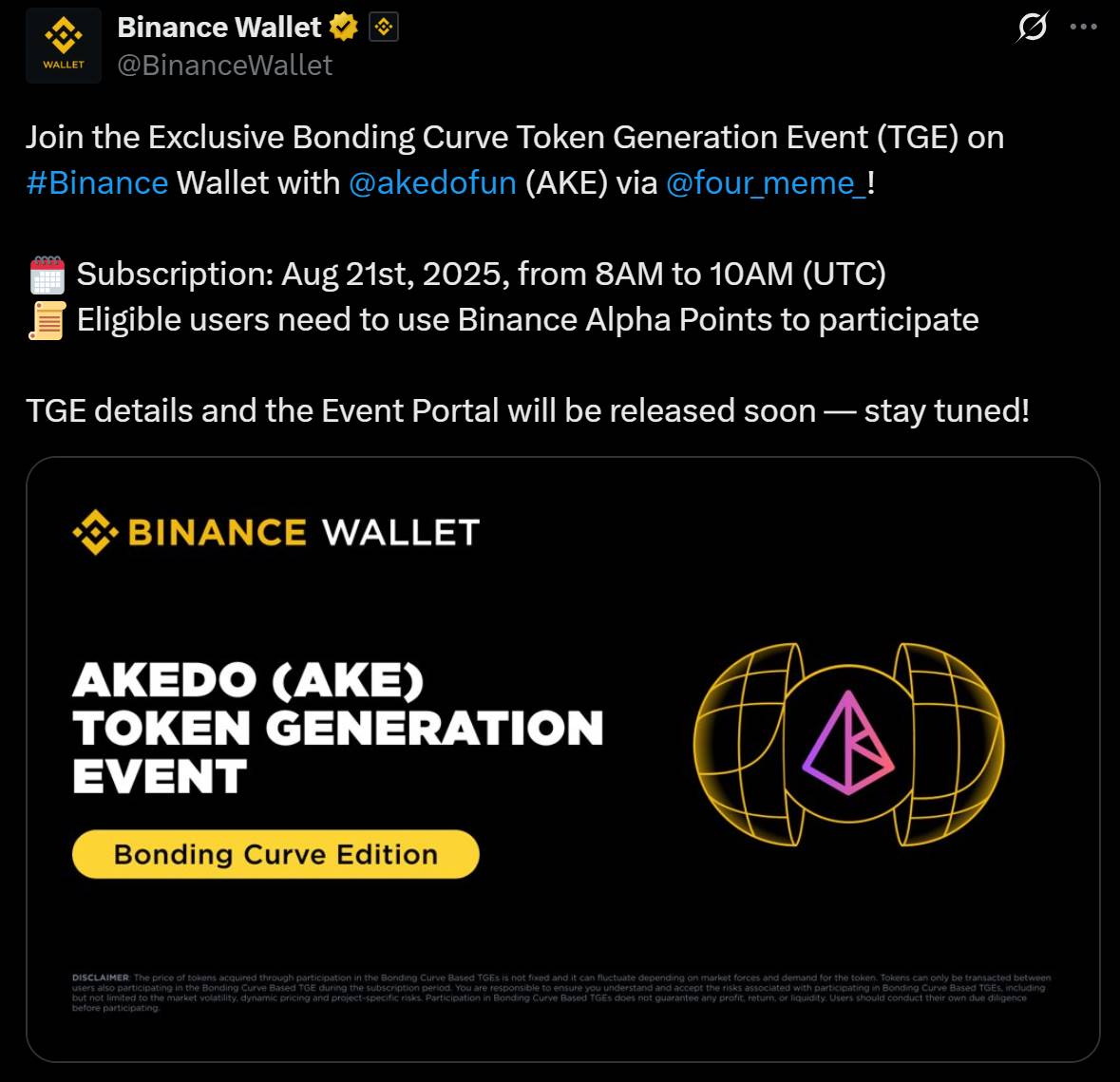 TGE将至:AKEDO 将加速 AI宇宙的奇点跃迁吗?