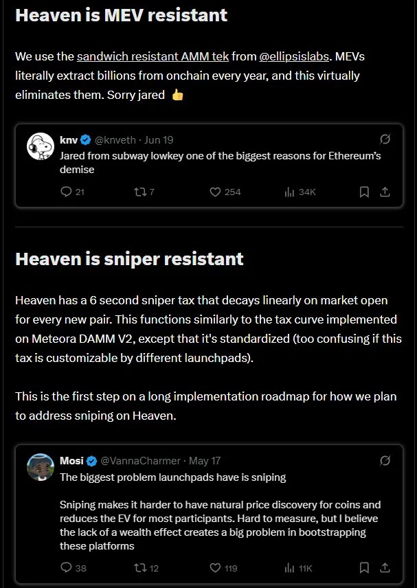 速览新晋发射台 Heaven 和代币 LIGHT:100% 收入回流,能挑战 Pump.fun 吗?