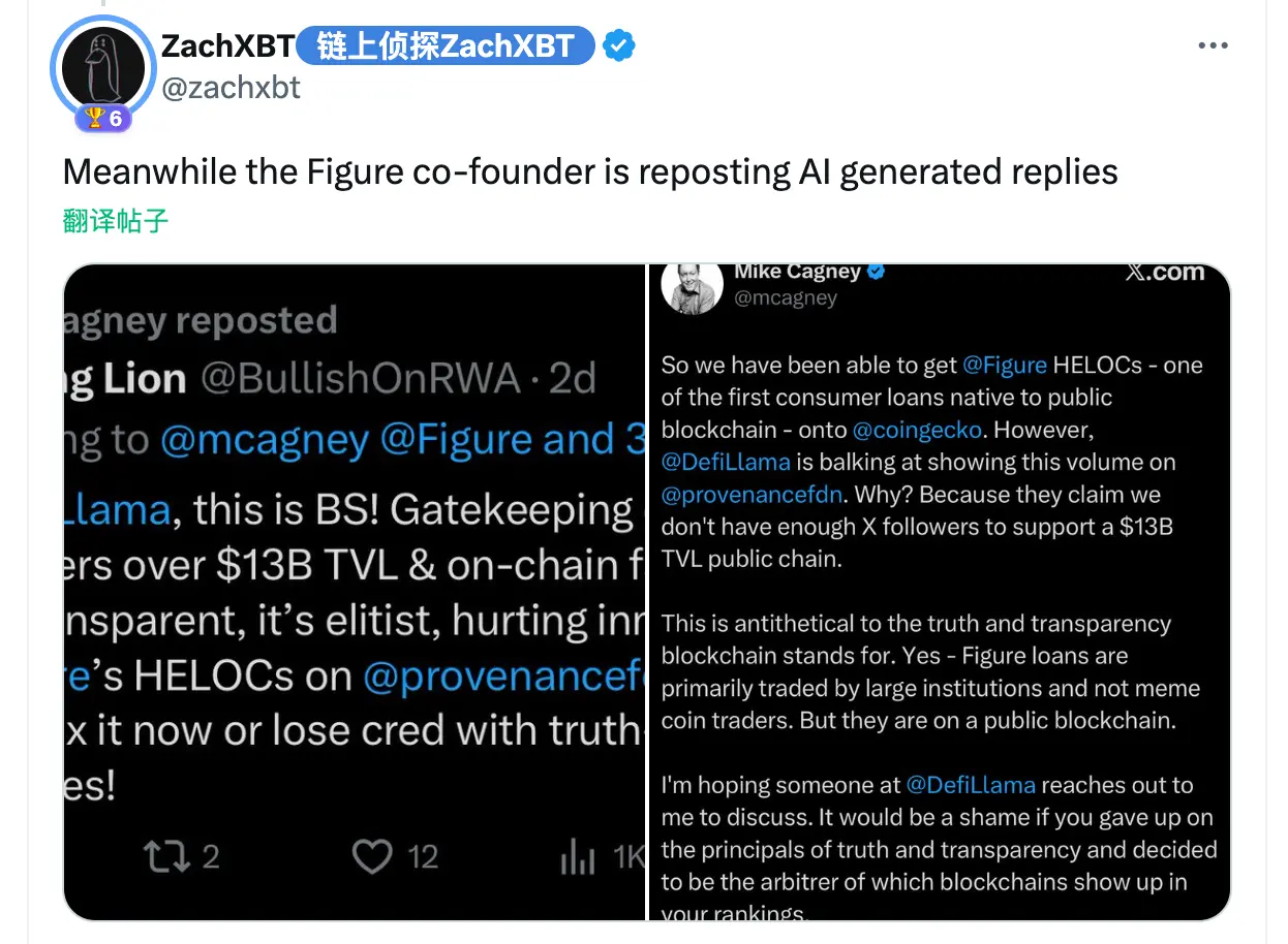 120 亿美元的虚假繁荣？Figure 与 DefiLlama 的“RWA 数据造假”之争