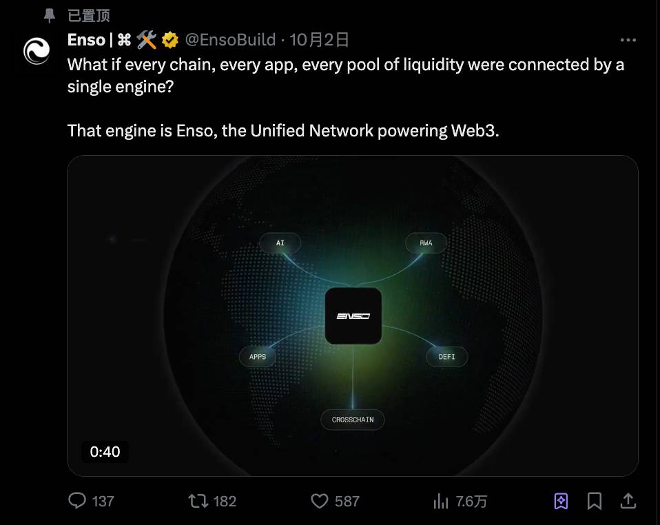 Binance 空投 175 万枚 ENSO,规则及项目细节全解析