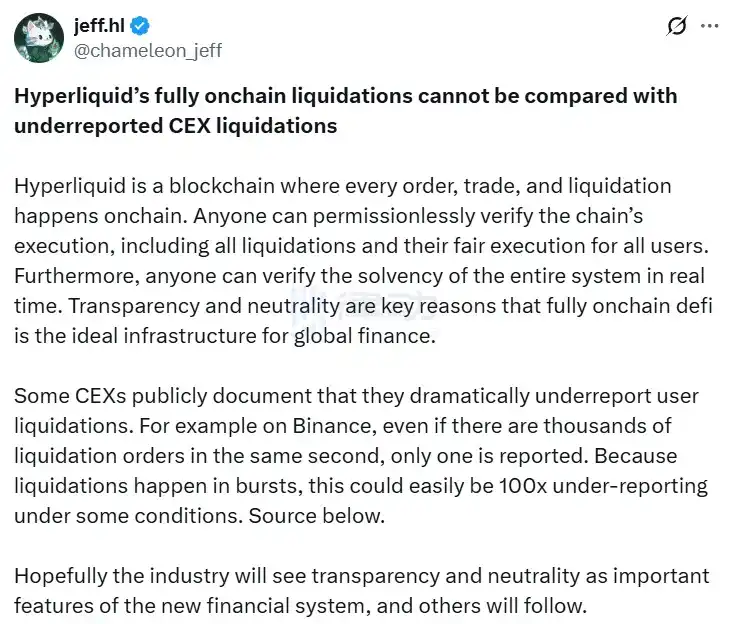Hyperliquid 和 Binance 的自动减仓(ADL)机制,谁才是真正的最后防线?
