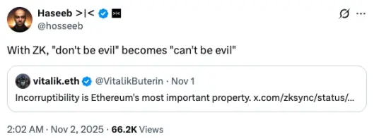 Vitalik 盛赞的 ZKsync,早就做出了最快的 zkVM